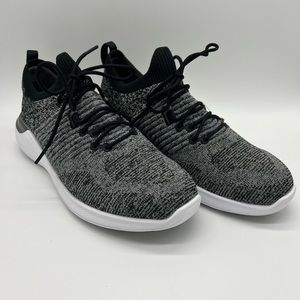 FootJoy Women's Gray and Black Athletic Slip-On Golf Shoes